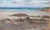 Mário Agostinelli, Paisagem, óleo sobre madeira