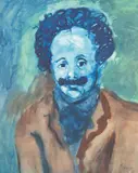 Figura Masculina by Pablo Picasso, litografia (reprodução), offered Apr 2023