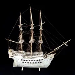 Caravela modelo Holandês by Modelo Naval, marfim, offered Apr 2023