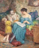 Edward Zier, Intimitè, óleo sobre tela