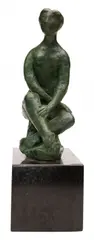 Mulher Sentada by Bruno Giorgi, escultura em bronze, offered Apr 2023