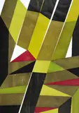 Emanoel Araujo, Composição Verde, 1979, xilogravura