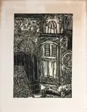 Marina Caram, Série Barroca Bahia Fachada n°4, 1979, gravura em metal