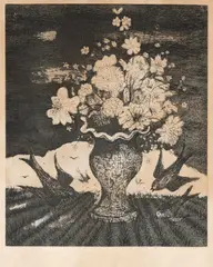 Flores e Pássaros by Marysia Portinari, água-tinta / água-forte, offered Mar 2023