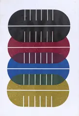 Formas Justaspostas CXVI by Odetto Guersoni, 1979, xilogravura, offered Mar 2023