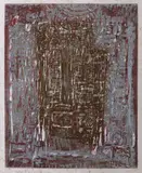 Marina Caram, Abstrato Rosa, 1985, gravura em metal