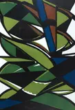 Detalhes Azuis e Marrons by Emanoel Araujo, xilogravura, offered Mar 2023