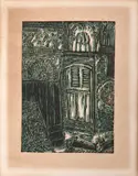 Marina Caram, Série Barroca Bahia Fachada n°3, 1979, gravura em metal
