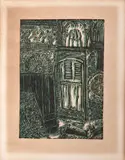 Marina Caram, Série Barroca Bahia Fachada n°3, 1979, gravura em metal