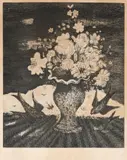 Marysia Portinari, Flores e Pássaros, água-tinta / água-forte