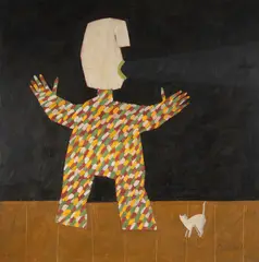Sem Título by Gustavo Rosa, 1985, acrílica sobre tela, offered Mar 2023