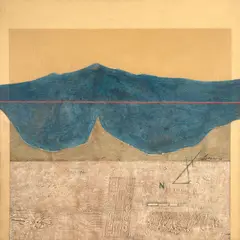 Sem Título by Cleber Gouvêa, 1983, óleo sobre tela, offered Mar 2023