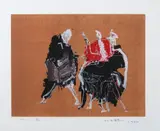 Manabu Mabe, Sem Título, 1984, serigrafia