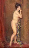Antonio Rocco, Nu Feminino, óleo sobre tela