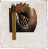 Hudinilson Júnior, Sem Título, 1981, técnica mista sobre tecido