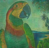Claudio Tozzi, Papagália, 1981, acrílico sobre tela