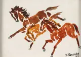 Yoshiya Takaoka, Cavalos