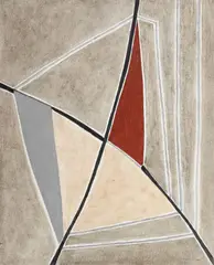 Pintura A30 by Tito de Alencastro, 1986, óleo sobre tela, offered Mar 2023