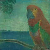 Claudio Tozzi, Papagália, 1980, acrilico sobre tela colado em placa
