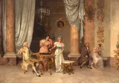 Francesco Beda, Sem Título, óleo sobre tela
