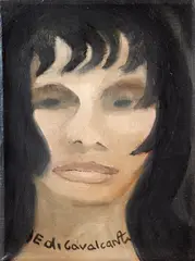 Di Cavalcanti, Mulata, 1960, óleo sobre tela