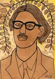 Francisco Brennand, Retrato de Jânio Quadros, técnica mista