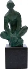 Figura Sentada by Bruno Giorgi, 1988, escultura em bronze, offered Mar 2023