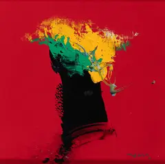 Sem Título by Yugo Mabe, 2011, óleo sobre tela, offered Mar 2023