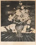 Marysia Portinari, Flores e Pássaros, água-tinta / água-forte