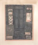 Portal Rosa by Marina Caram, 1979, gravura em metal, offered Feb 2023