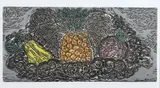 Fruteira Colorida by Marina Caram, gravura em metal, offered Feb 2023