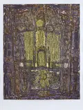 Altar nº 2 Roxo by Marina Caram, gravura em metal, offered Feb 2023