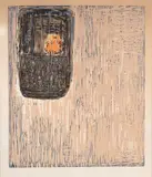 Balcão by Marina Caram, 1979, gravura em metal, offered Feb 2023