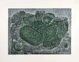 Frutas nº 1 by Marina Caram, 1979, gravura em metal, offered Feb 2023