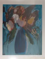 Vaso de Flor by Carlos Bracher, serigrafia, offered Dec 2022