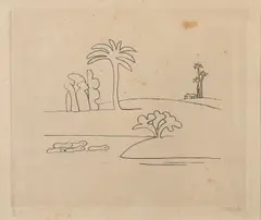 Sem Título by Tarsila do Amaral, gravura em metal, offered Dec 2022