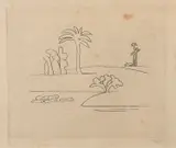 Tarsila do Amaral, Sem Título, gravura em metal