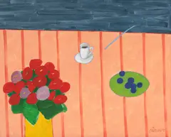 Natureza Morta by Gustavo Rosa, 1992, óleo sobre tela, offered Dec 2022