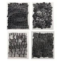 4 obras by Ivan Serpa, 1962, nanquim sobre cartão, offered Dec 2022