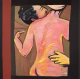 Rubens Gerchman, Voyeur Amoroso, 1981, acrilica sobre tela