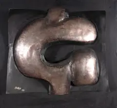 Sem Título by Mário Cravo, 1982, escultura em madeira e metal, offered Dec 2022