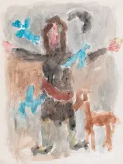São Francisco by Thomaz Ianelli, aquarela sobre papel, offered Dec 2022