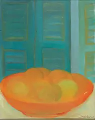 Frutas by Isolda, 1962, óleo sobre tela, offered Dec 2022