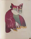 Aldemir Martins, Gato Roxo, 1985, serigrafia