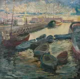 Lucílio de Albuquerque, Marinha, óleo sobre tela