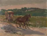 Georgina de Albuquerque, Passeio de Charrete