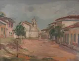 Lucílio de Albuquerque, Paisagem do Interior, óleo sobre tela