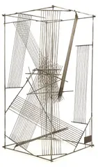 Gaiola by León Ferrari, 1983, escultura em ferro, offered Dec 2022