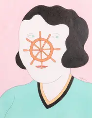 Sem Título by Marcelo Cipis, nanquim, aquarela e ecoline sobre papel, offered Nov 2022