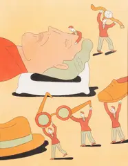 Sem Título by Marcelo Cipis, nanquim, aquarela e ecoline sobre papelS, offered Nov 2022